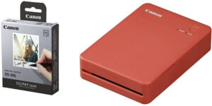 Fotografie Canon Selphy Square QX20 červená KIT recenzía