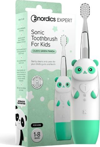 Nordics Oral Care green panda recenze
