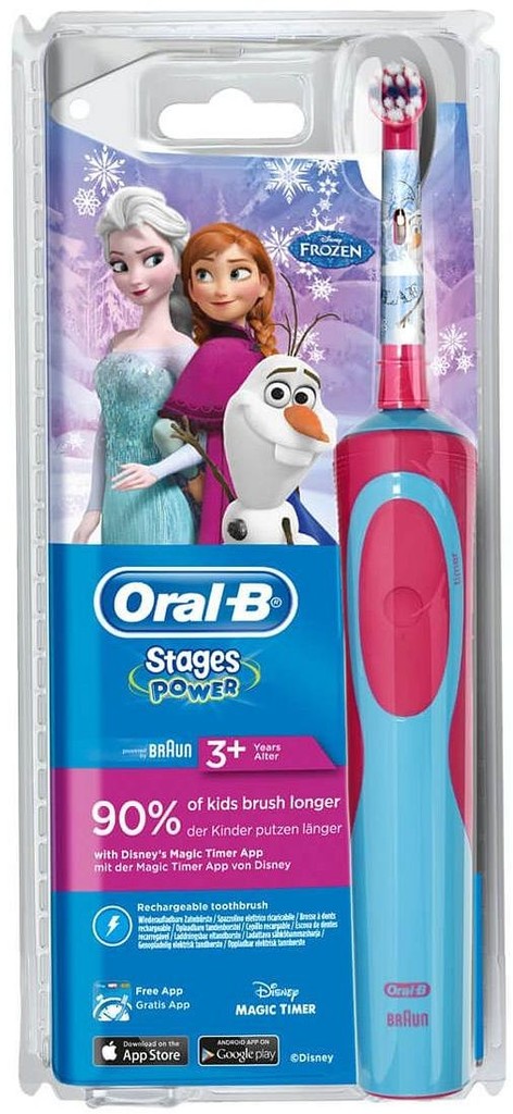 Oral-B Vitality Stages Power Kids D12 Frozen recenze