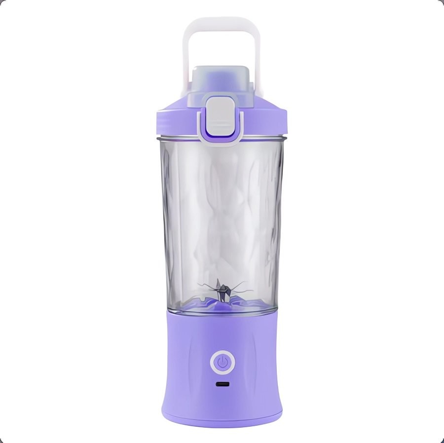 Verk 07296 Láhev se Smoothie mixérem LED RGB 600 ml fialová recenze