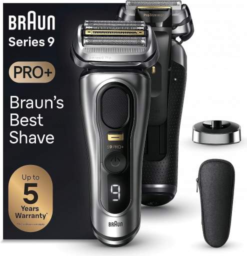 Braun Series 9 Pro+ 9517s Wet&Dry Silver recenze
