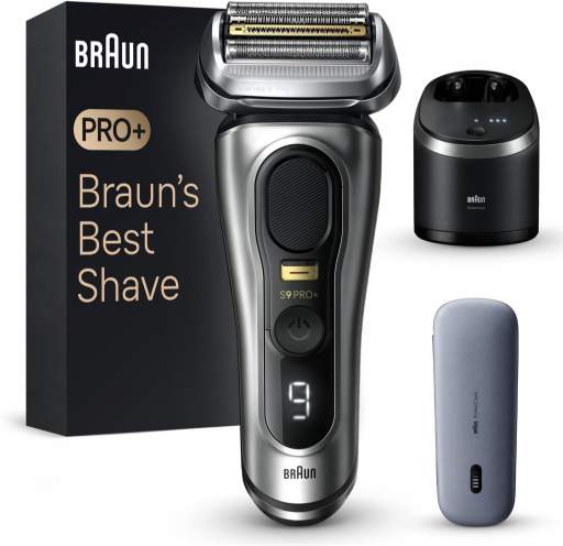 Braun Series 9 Pro+ 9577cc Wet & Dry Silver recenze