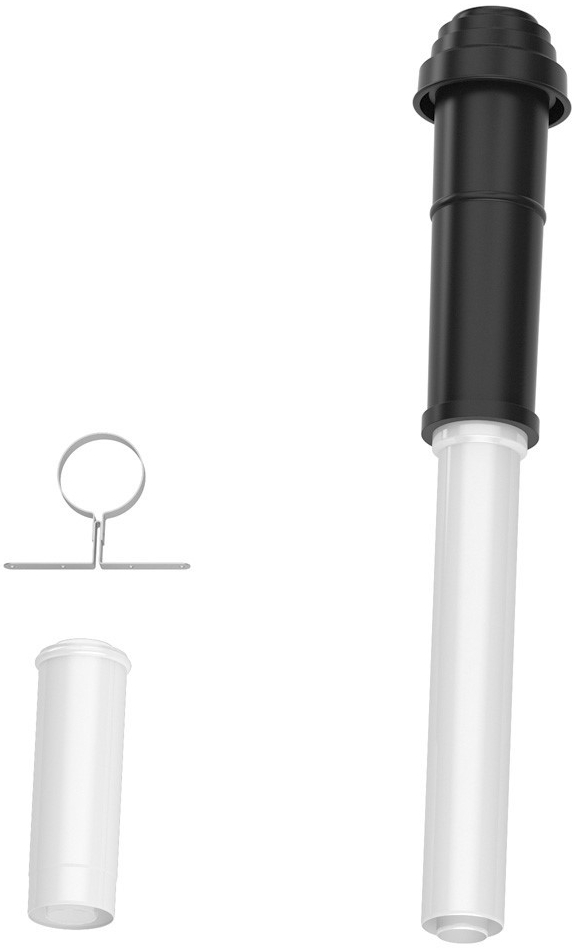 Buderus C33x strešní sada odkourení 80/125 cerná 7738112660 recenze