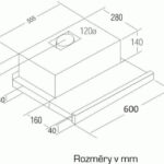 Cata TF 2003 600 Bílé sklo recenze
