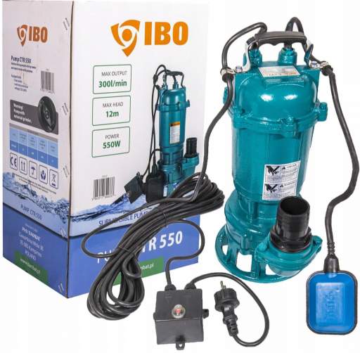 Obrázok Dambat IBO CTR 550 s drtičem 550W 18000 l/h hodnotenie