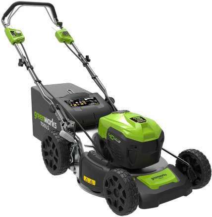 Greenworks GD40LM46SP 40V recenze