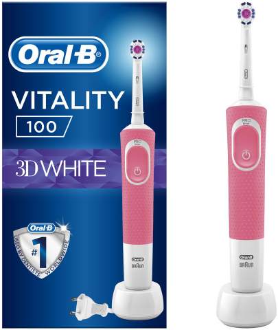 Oral-B Vitality 100 3D White Pink recenze