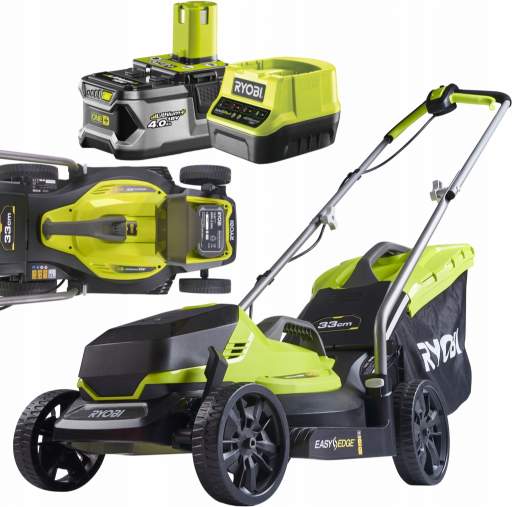 Ryobi RLM18X33B40 recenze
