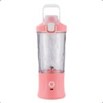 Verk 07296 Láhev se Smoothie mixérem LED RGB 600 ml růžová recenze