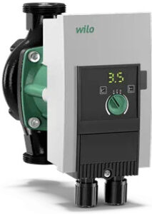 Fotografie WILO Yonos MAXO 30/0,5-12 230V 180mm PN10 Rp5/4″ 2120644  recenzía