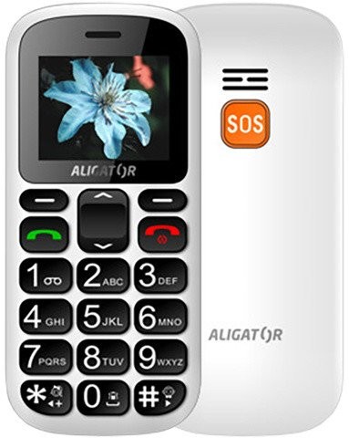 ALIGATOR A321 Senior bílo-šedá recenze