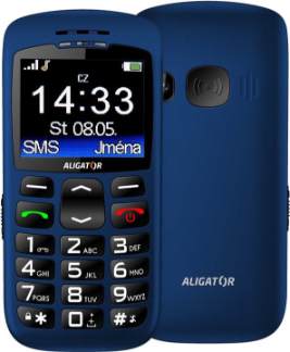 ALIGATOR A670 Senior modrá recenze