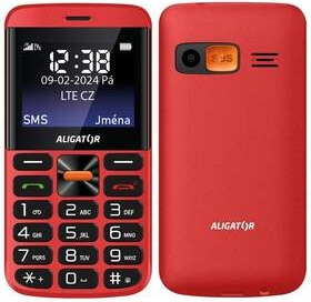 ALIGATOR A910 Senior červená recenze