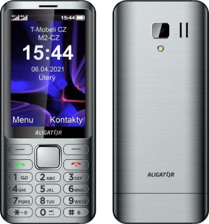 ALIGATOR D950 Dual SIM stříbrná recenze