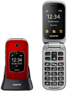 Fotografie ALIGATOR V650 Senior červeno-stříbrná  recenzía