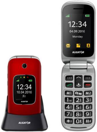 ALIGATOR V650 Senior červeno-stříbrná recenze