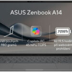 Asus Zenbook A14 UX3407RA-OLED026X recenze