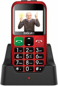 Fotografie EVOLVEO EasyPhone EB Red recenzía