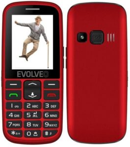Fotografie EVOLVEO EasyPhone EG Red recenzía