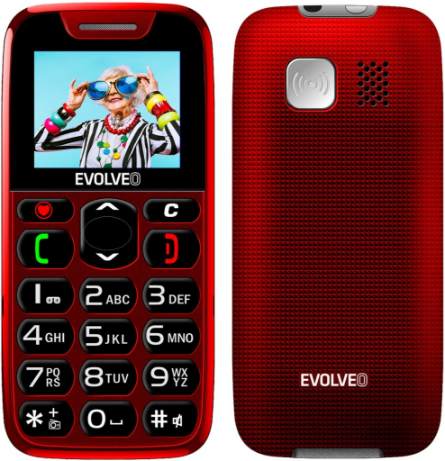 Obrázok EVOLVEO EasyPhone EP 501 Red hodnotenie
