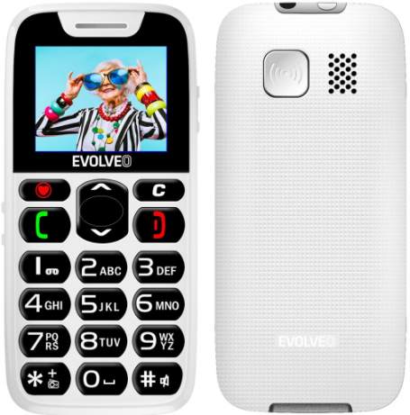 EVOLVEO EasyPhone EP 501 White recenze
