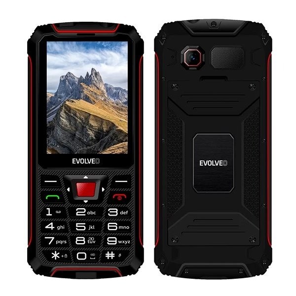 EVOLVEO StrongPhone W4 Red recenze