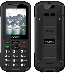 Fotografie EVOLVEO StrongPhone X5 Black Grey  recenzía