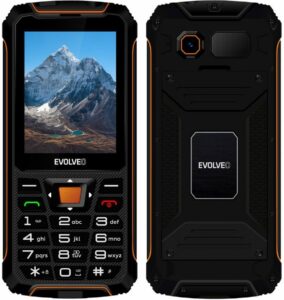 Fotografie EVOLVEO StrongPhone Z6 Black Orange  recenzía