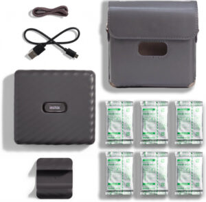 Fotografie Fujifilm Instax Link Wide šedá SET recenzía