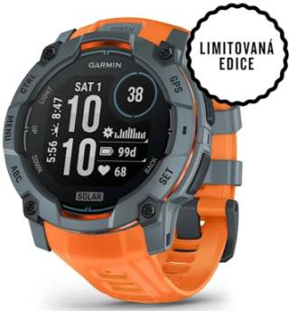 Garmin Instinct 3 50mm Solar Twilight/Solstice band 010-02935-01 recenze