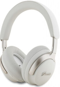 Fotografie Guess PU Leather Script Logo ANC/ENC White recenzía