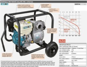Fotografie Heron EMPH 80 E9 9HP, 1210l/min.  recenzía