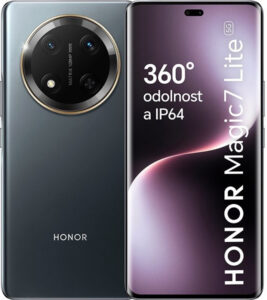 Fotografie Honor Magic7 Lite 8GB/512GB Titanium Black  recenzía