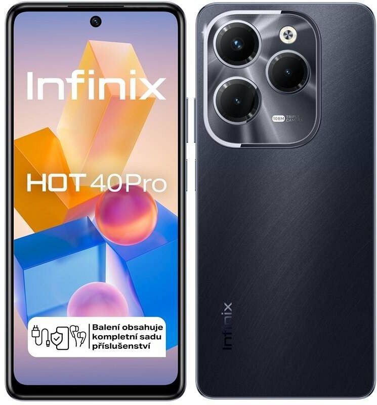 Infinix Hot 40 Pro 8GB/256GB Starlit Black recenze