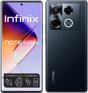 Fotografie Infinix Note 40 Pro 12GB/256GB Obsidian Black  recenzía