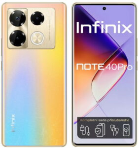 Fotografie Infinix Note 40 Pro 12GB/256GB Titan Gold  recenzía