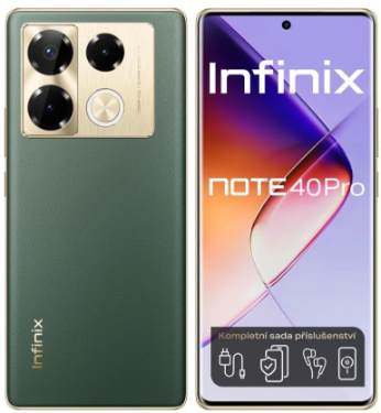 Infinix Note 40 Pro 12GB/256GB Vintage Green recenze