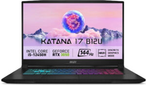 Fotografie MSI Katana 17 B12UDXK-886CZ recenzía