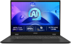 Fotografie MSI Prestige 16 AI Evo B1MG-004CZ recenzía