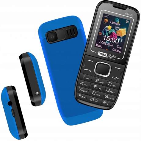 MaxCom MM135 Dual SIM Blue recenze