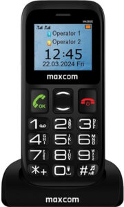 Fotografie MaxCom MM426 SE Black  recenzía