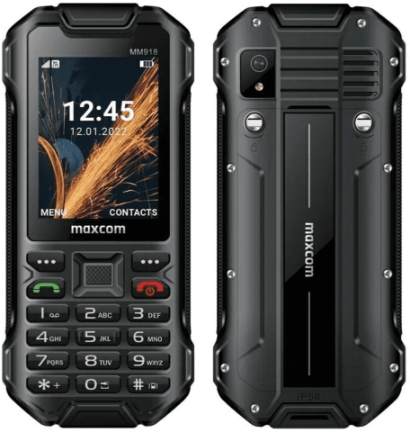MaxCom Strong MM918 4G Black recenze