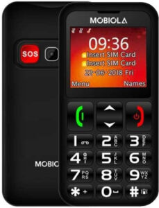 Fotografie Mobiola MB700 Senior Black  recenzía