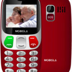 Mobiola MB800 Senior Red recenze