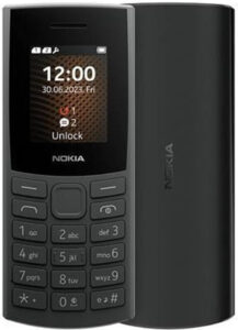 Fotografie Nokia 105 4G 2023 Charcoal  recenzía