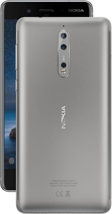 Obrázok Nokia 8 Dual SIM Steel hodnotenie