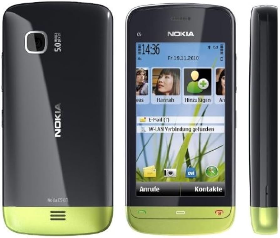 Nokia C5-03 Lime Green recenze