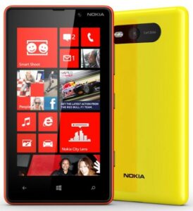 Fotografie Nokia Lumia 820 Yellow  recenzía