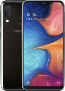 Fotografie Samsung Galaxy A20e A202F Dual SIM Black recenzía