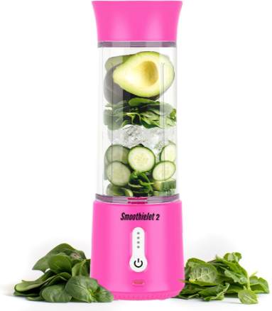 SmoothieJet 2 přenosný USB Smoothie 500 ml Tmavo Rúžová recenze